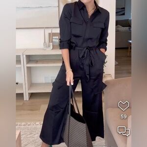 Scoop women’s wide leg jumpsuit